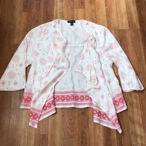 Torrid open front top Sz 00